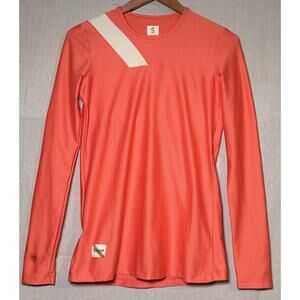 Tracksmith Van Cortlandt Long Sleeve Coral‎ Orange Size Small Women’s